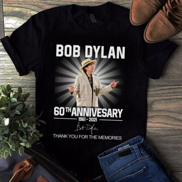 Bob Dylan 60Th Anniversary T Shirt