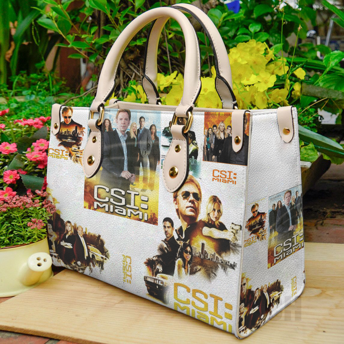 CSI Miami Women Leather Hand Bag