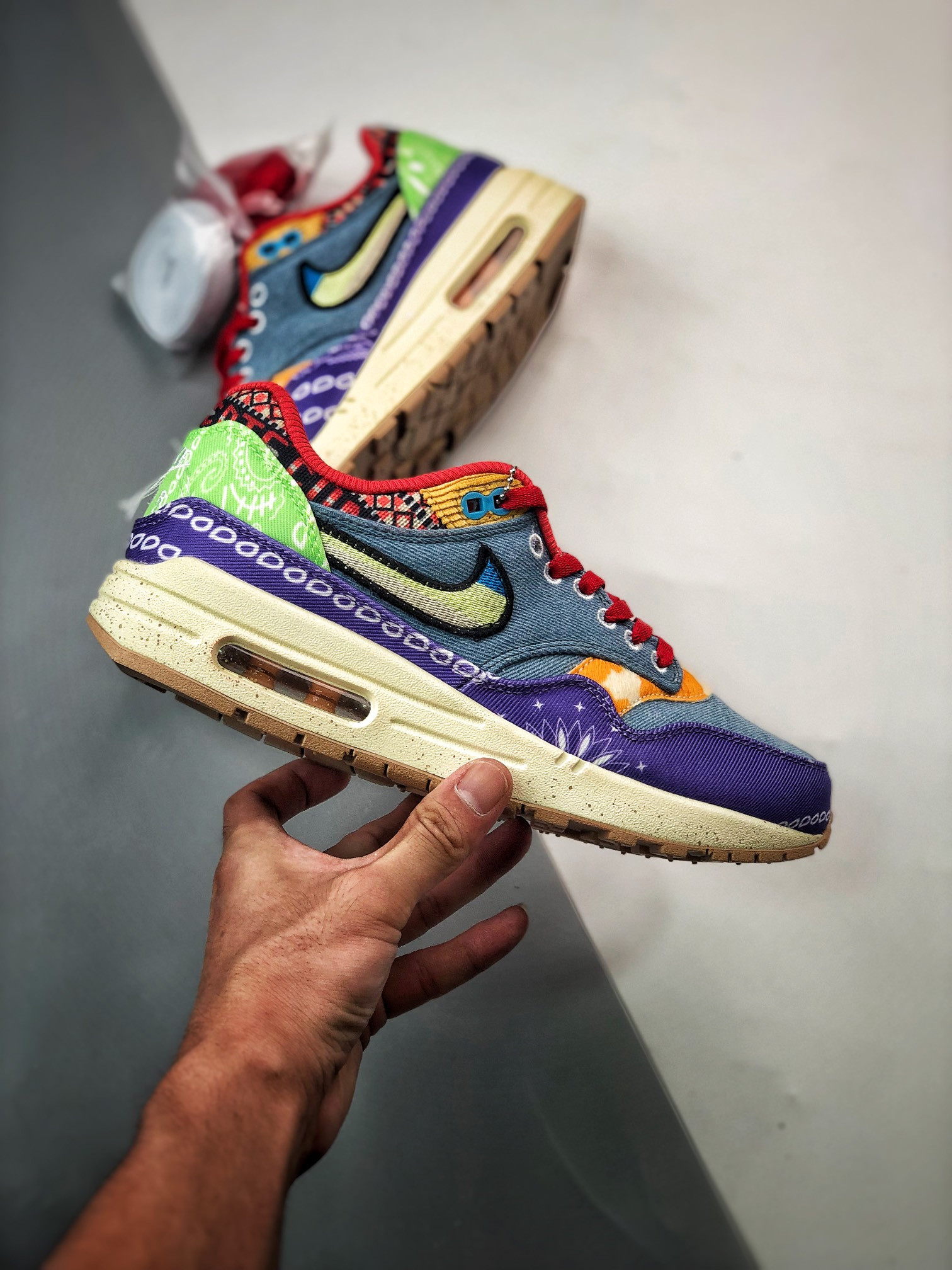 Concepts x Nike Air Max 1 Far Out Wild Violet Multi-Color Sail DN1803-500 For Sale