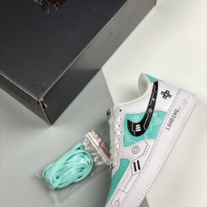 Custom Nike Air Force 1 Low White Green For Sale