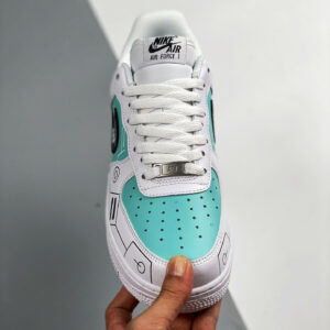 Custom Nike Air Force 1 Low White Green For Sale