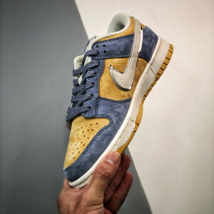 Custom Nike Dunk Low Blue Brown For Sale