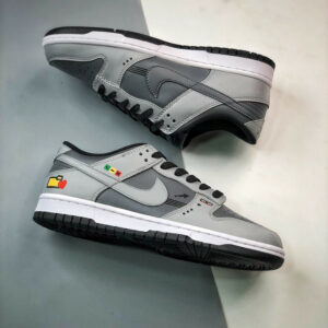 Custom Nike Dunk Low Drak Grey Black For Sale