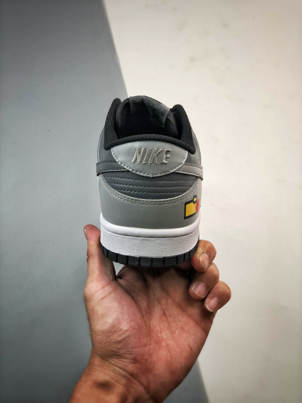 Custom Nike Dunk Low Drak Grey Black For Sale