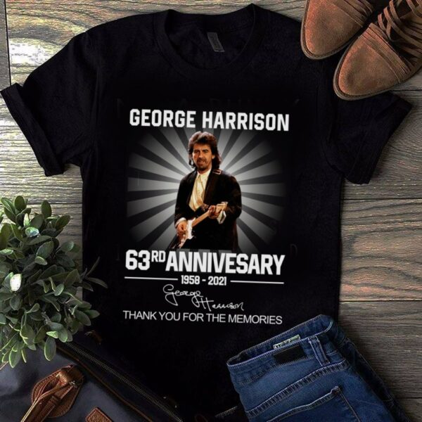 George Harrison 63Rd Anniversary T Shirt