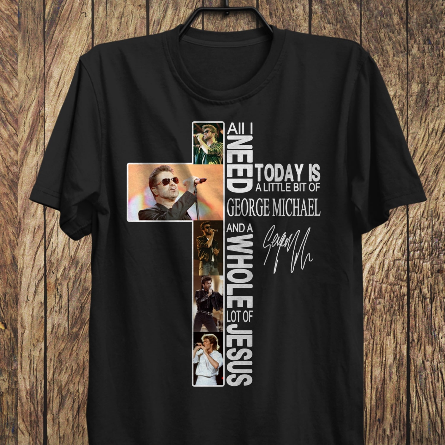 George Michael Type 730 T Shirt