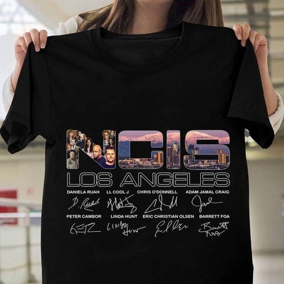 Gift For Ncis Fan Ncis Tv Show Los Angeles T Shirt