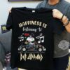 Happiness Is Listening To Def Leppard T Shirt