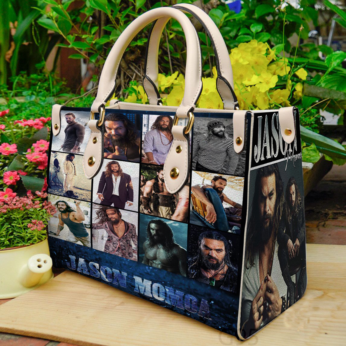 Jason Momoa Women Leather Hand Bag