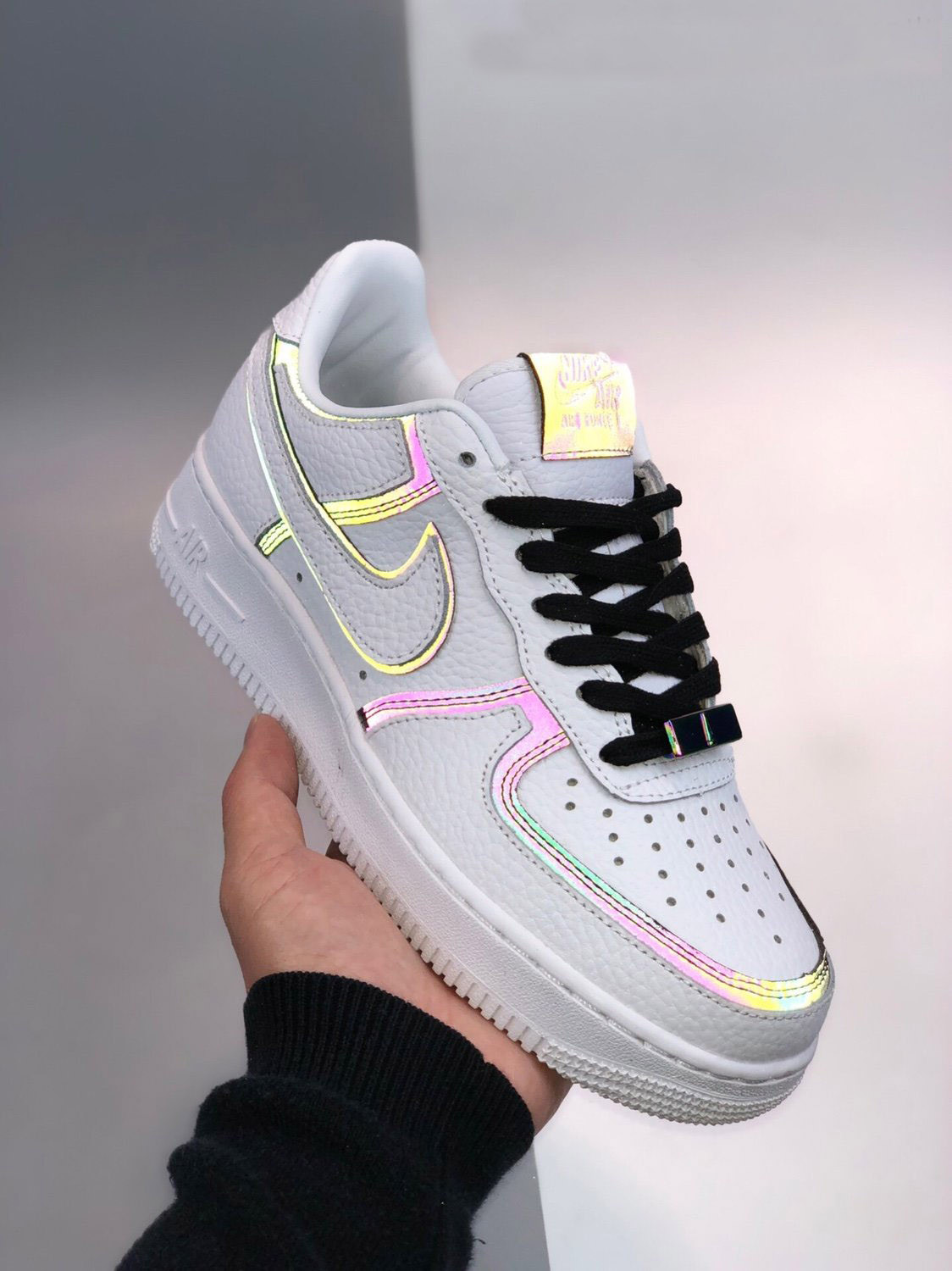 Joshua Vides X Nike Air Force 1 Low White Black For Sale