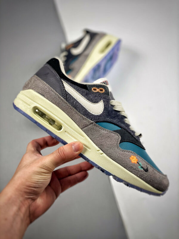 Kasina X Nike Air Max 1 Won-Ang Particle Grey Dark Teal Green DQ8475-001 For Sale