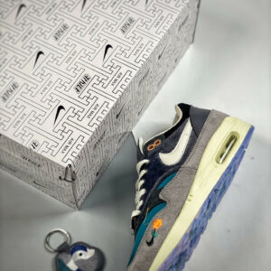 Kasina X Nike Air Max 1 Won-Ang Particle Grey Dark Teal Green DQ8475-001 For Sale