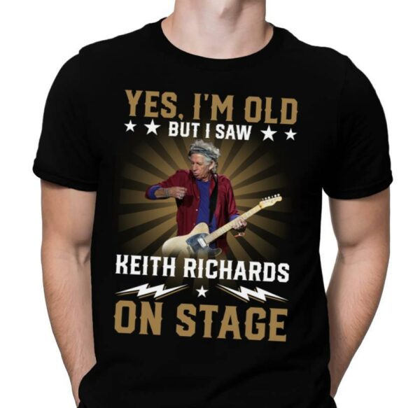 Keith Richards Type 1267 T Shirt