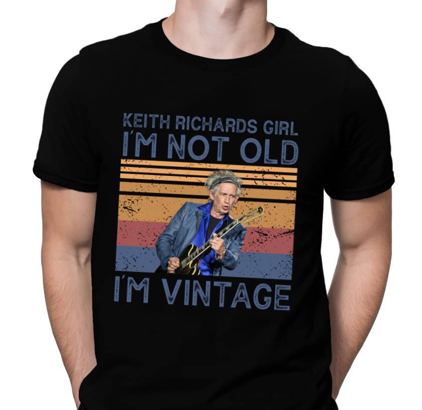 Keith Richards Girl Im Not Old T Shirt