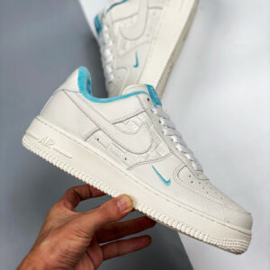 Kith x Nike Air Force 1 Low Hawaii White Blue Lagoon-Aloe Verde For Sale