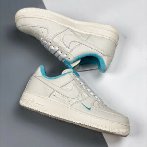 Kith x Nike Air Force 1 Low Hawaii White Blue Lagoon-Aloe Verde For Sale