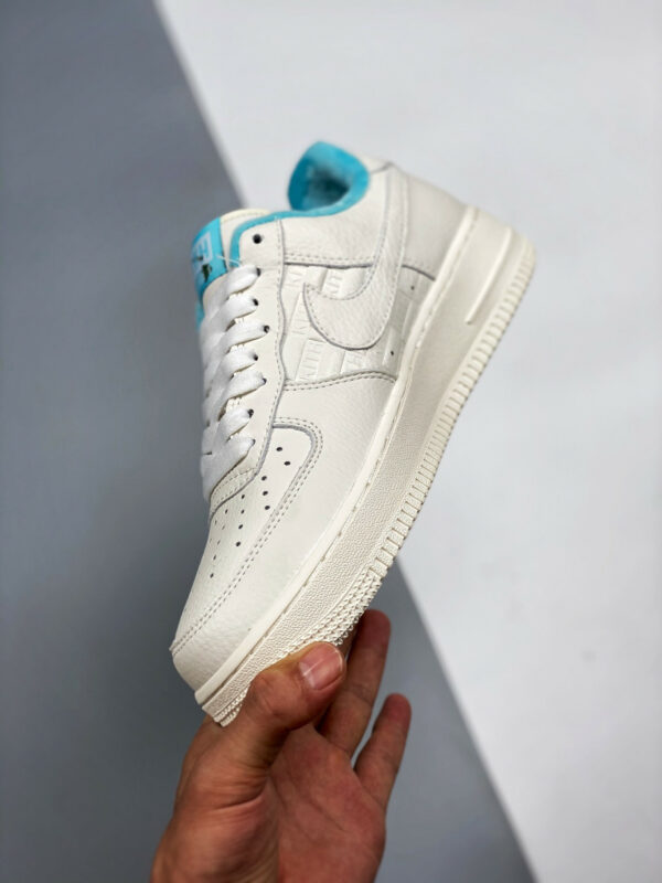 Kith x Nike Air Force 1 Low Hawaii White Blue Lagoon-Aloe Verde For Sale