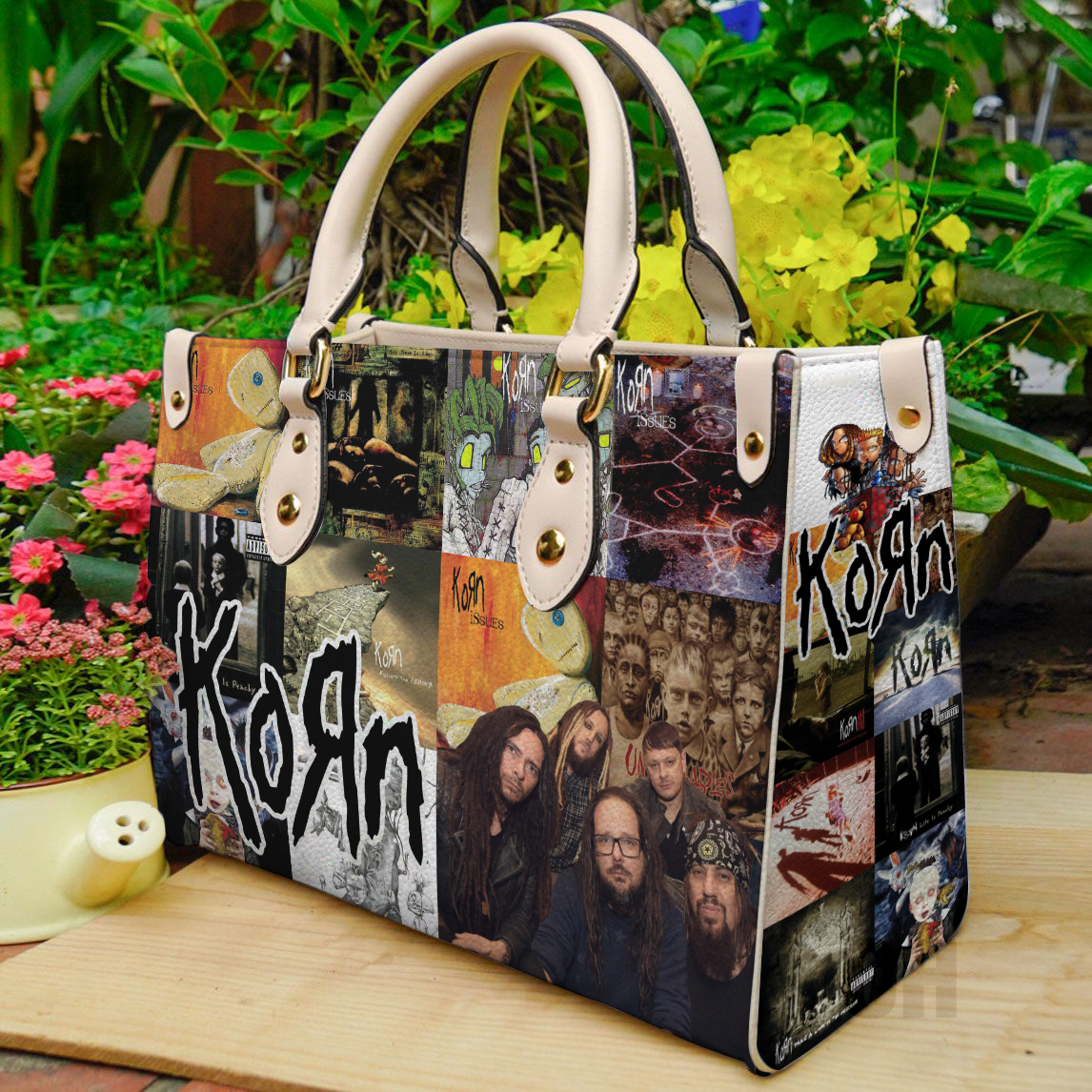 Korn Women Leather Hand Bag