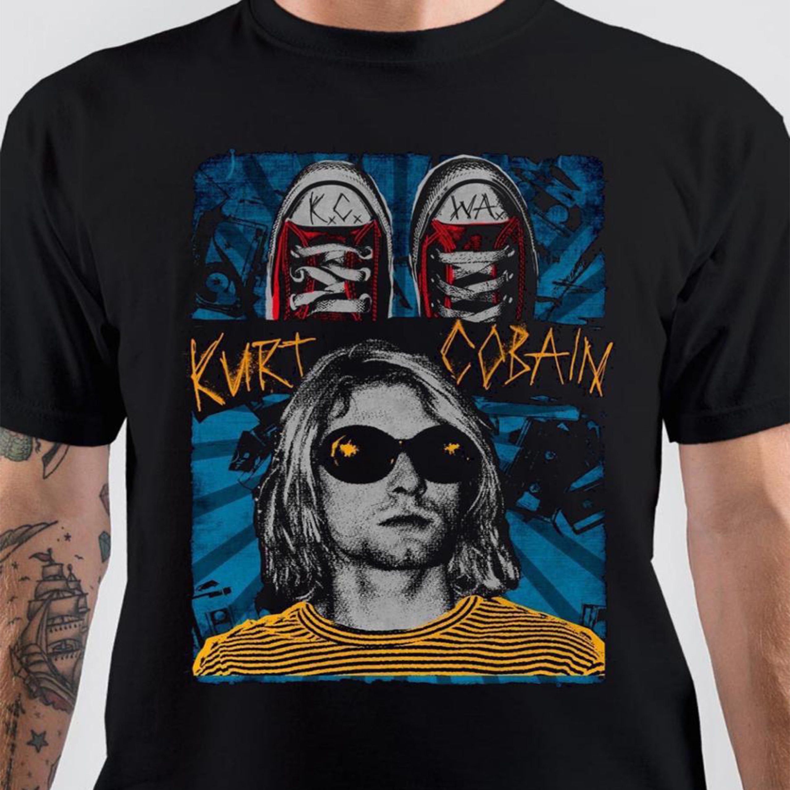 Kurt Cobain Type 3259 T Shirt