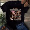 Motley Crue My Idol Yesterday My Love Today My King Forever T Shirt