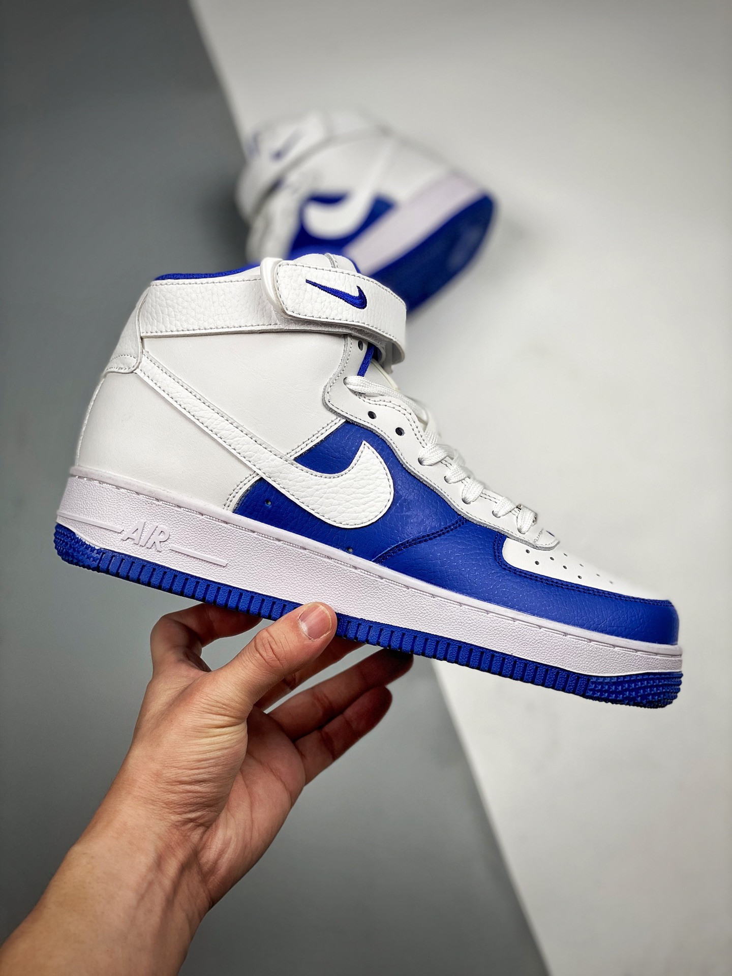 NBA x Nike Air Force 1 High 75th Anniversary Royal White For Sale