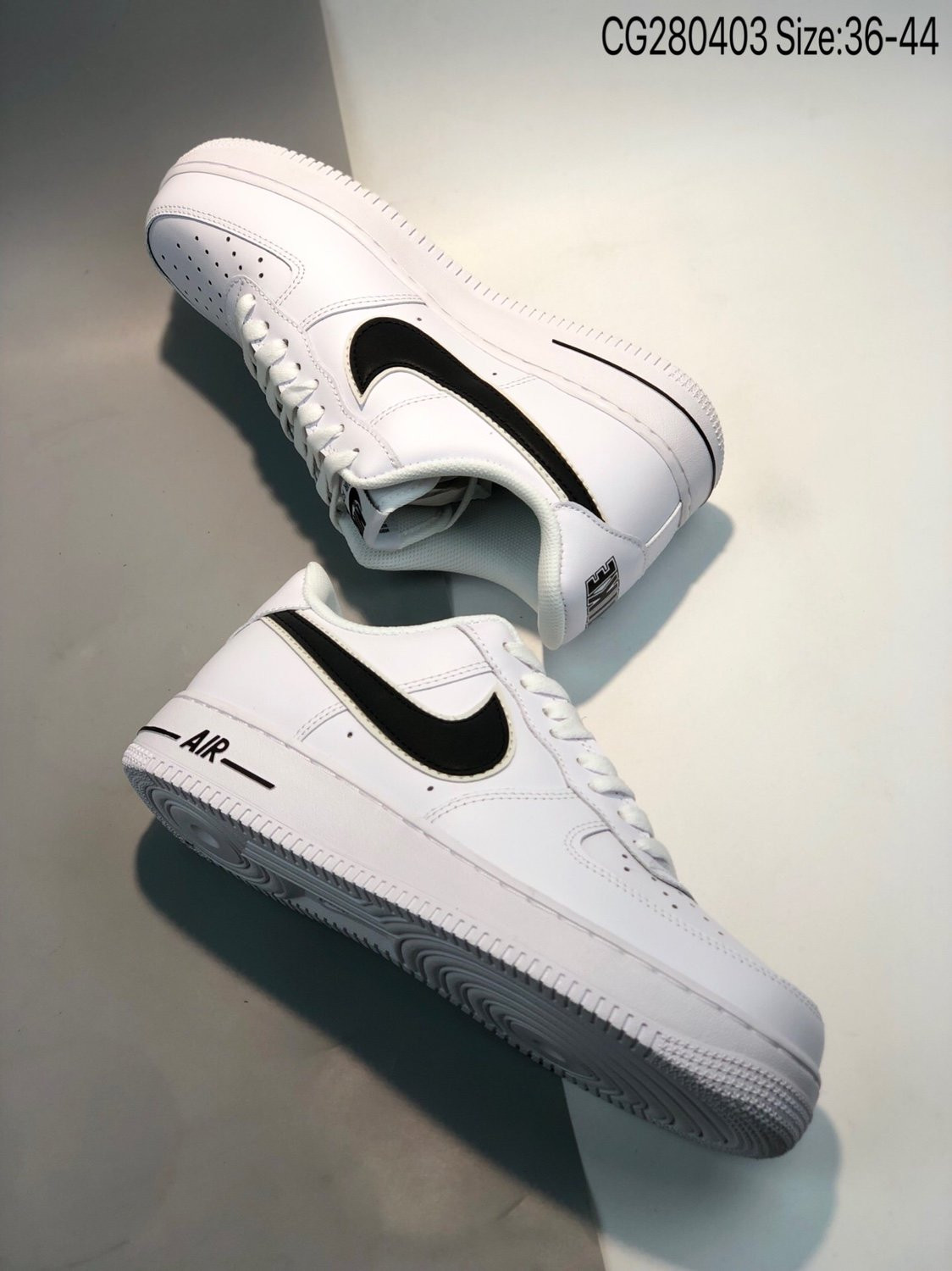 Nike Air Force 1 07 3 White Black For Sale