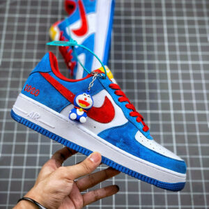 Nike Air Force 1 Doraemon Light Photo Blue Speed Yellow-University Red For Sale