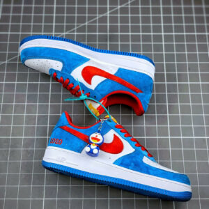 Nike Air Force 1 Doraemon Light Photo Blue Speed Yellow-University Red For Sale