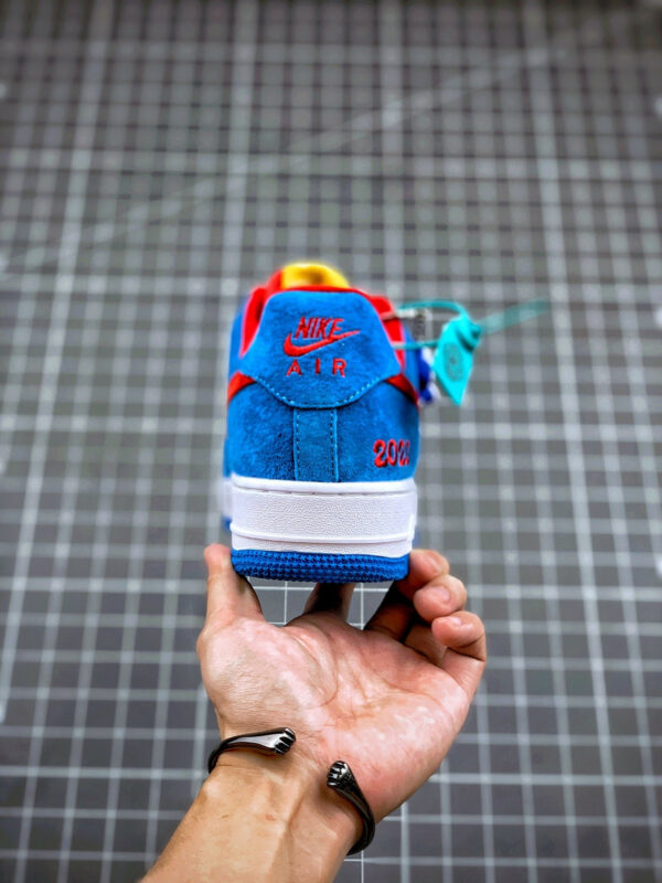 Nike Air Force 1 Doraemon Light Photo Blue Speed Yellow-University Red For Sale