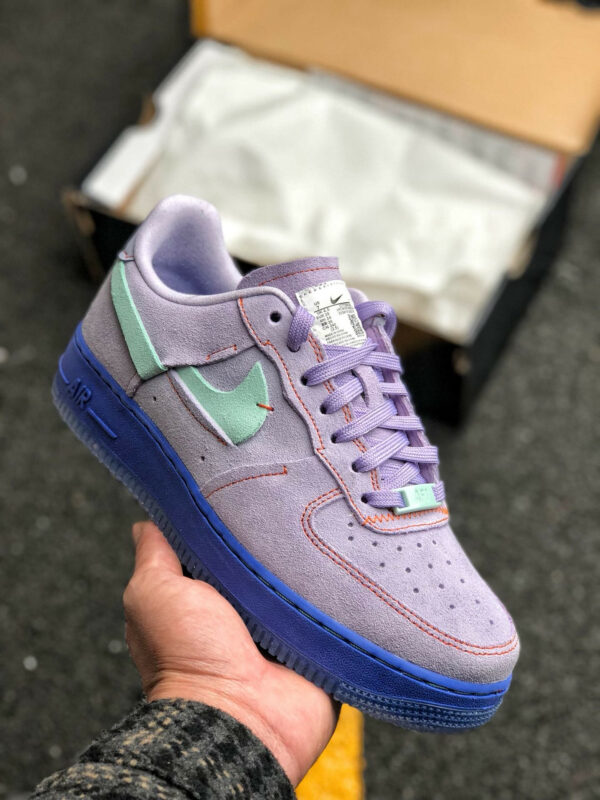 Nike Air Force 1 07 Lux Purple Agate Teal Tint-Rush Violet For Sale