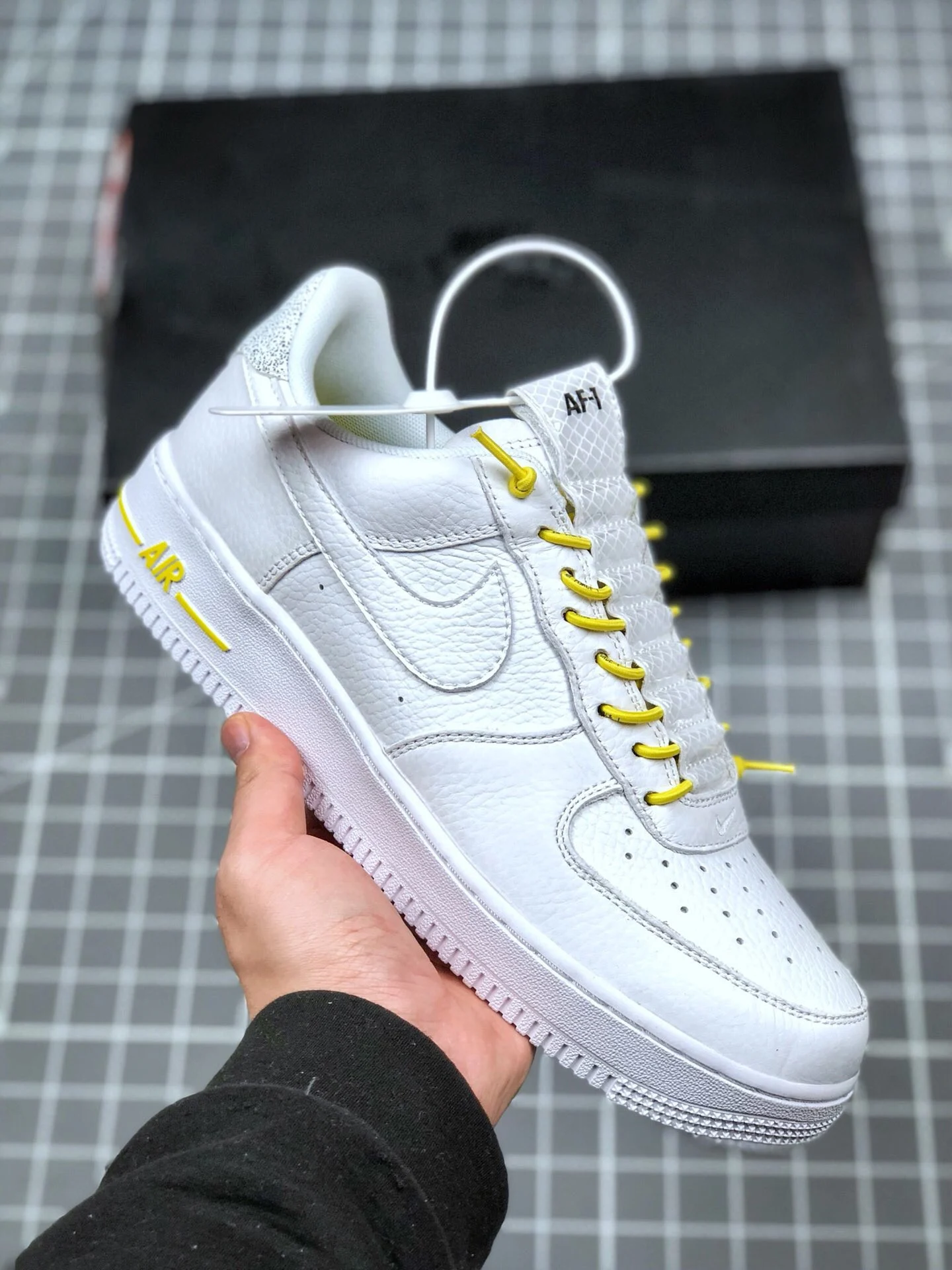 Nike Air Force 1 07 Lux White Chrome Yellow 2020 For Sale