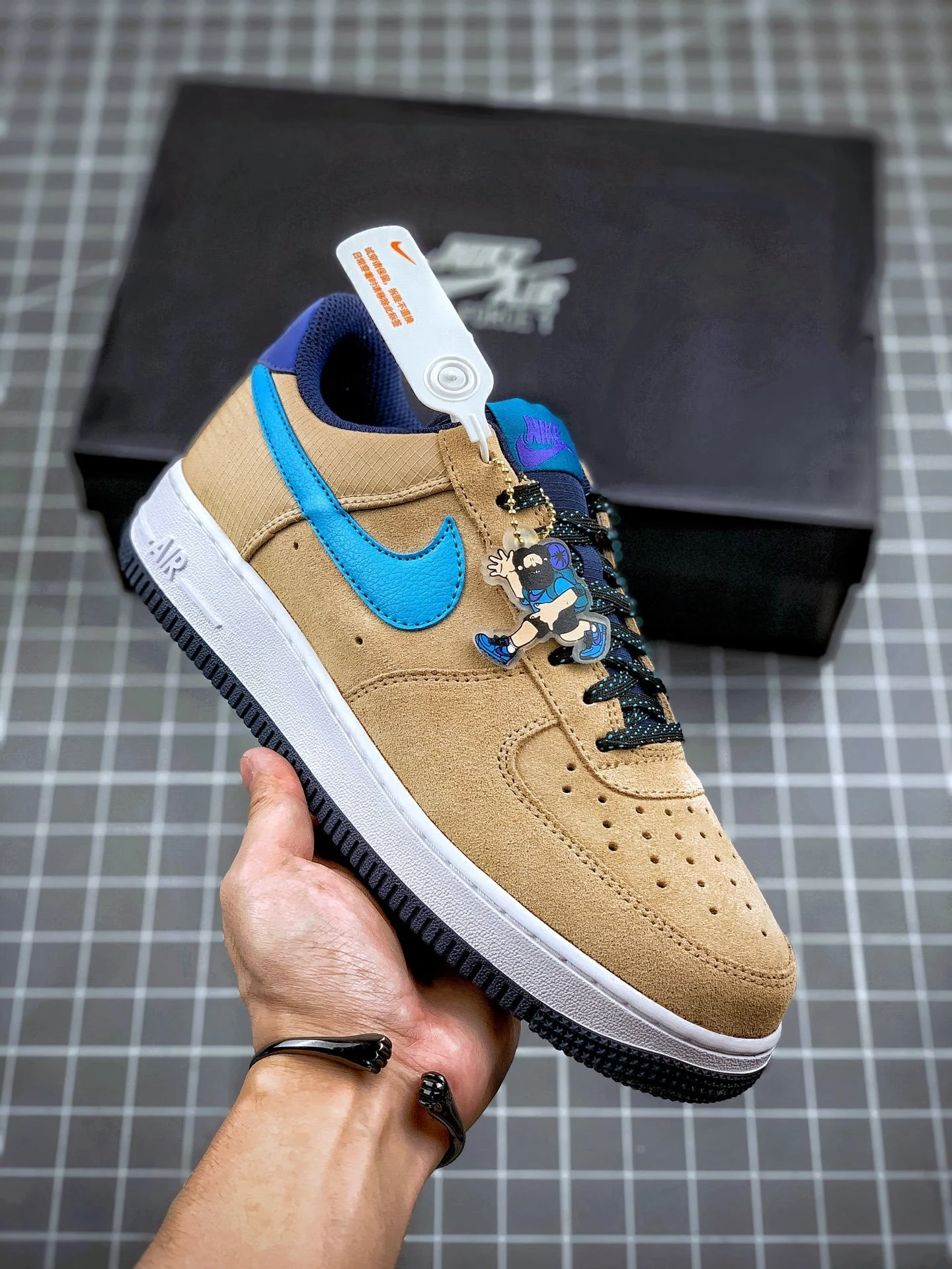 Nike Air Force 1 ACG Khaki Persian Violet CD0887-201 For Sale