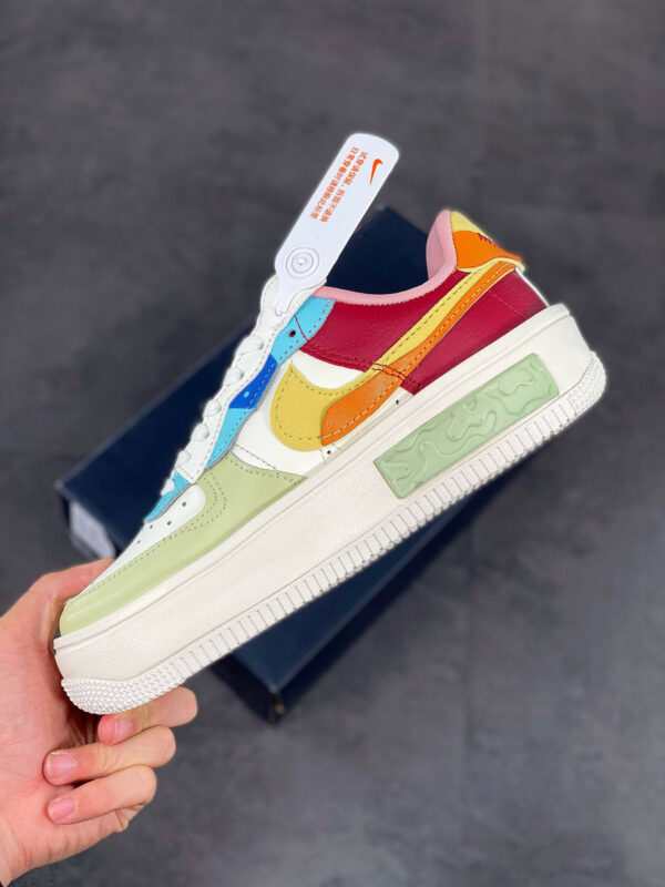 Nike Air Force 1 Fontanka Sail Saturn Gold-Sunset-Pomegranate For Sale