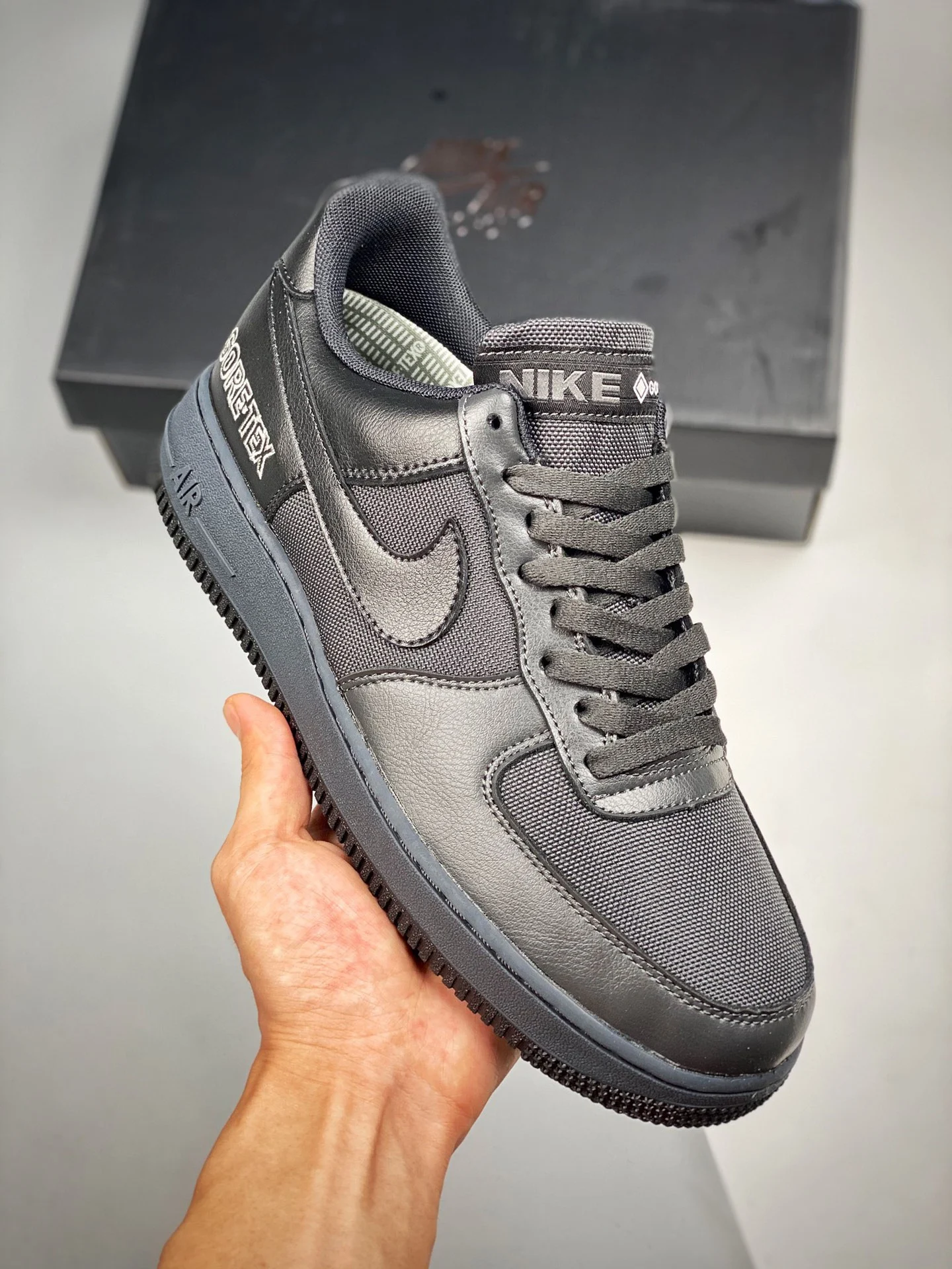 Nike Air Force 1 Gore-Tex Anthracite Black-Barely Grey For Sale