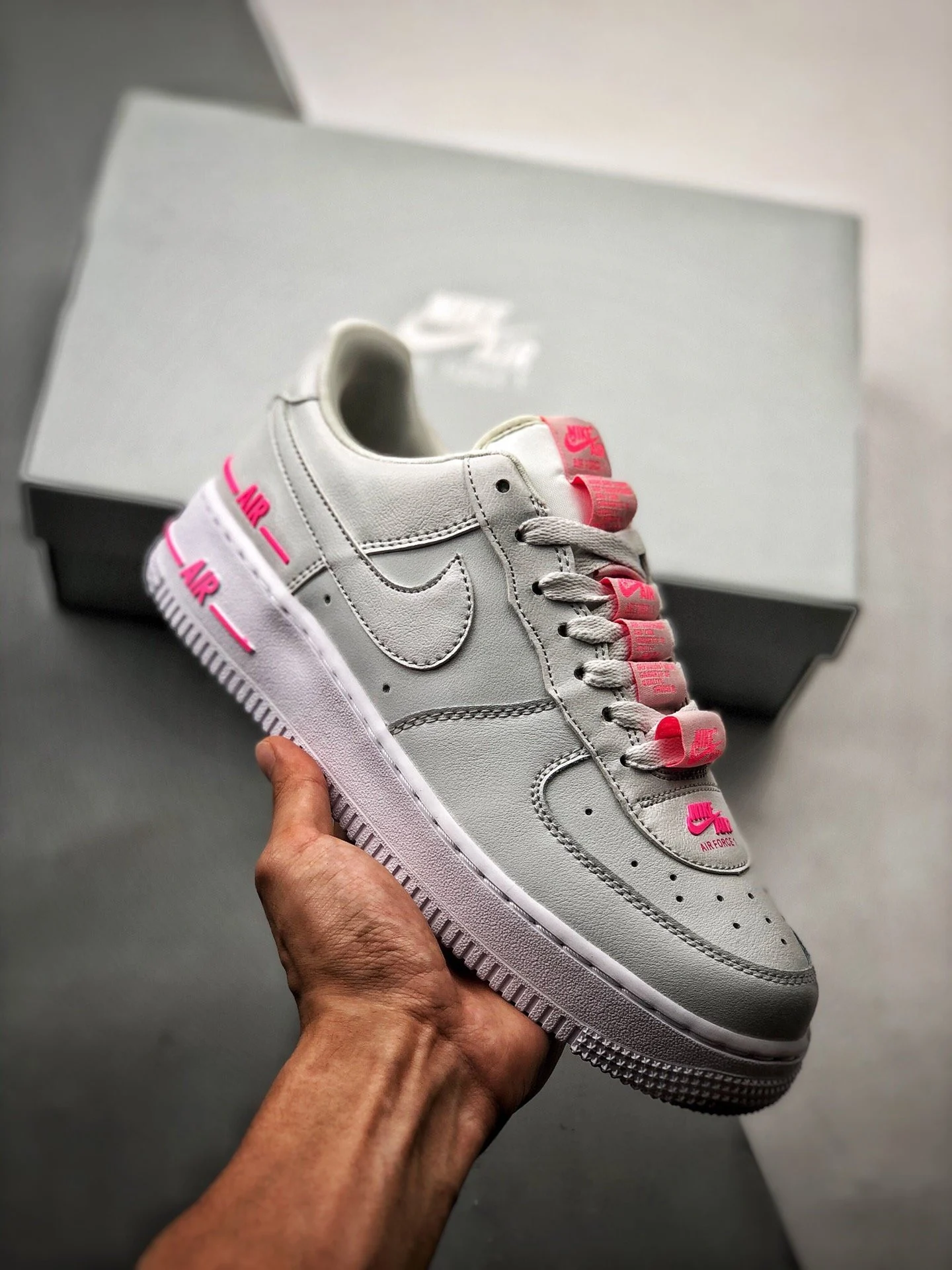 Nike Air Force 1 LV8 3 Double Air Photon Dust Pink CJ4092-002 For Sale