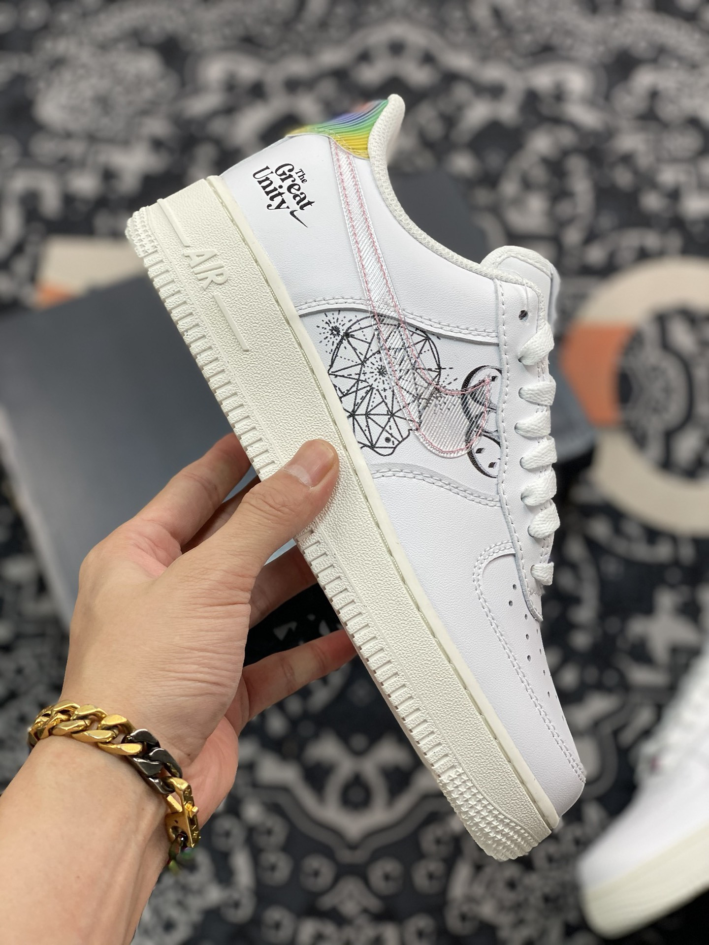 Nike Air Force 1 LV8 KSA White Glacier Blue For Sale