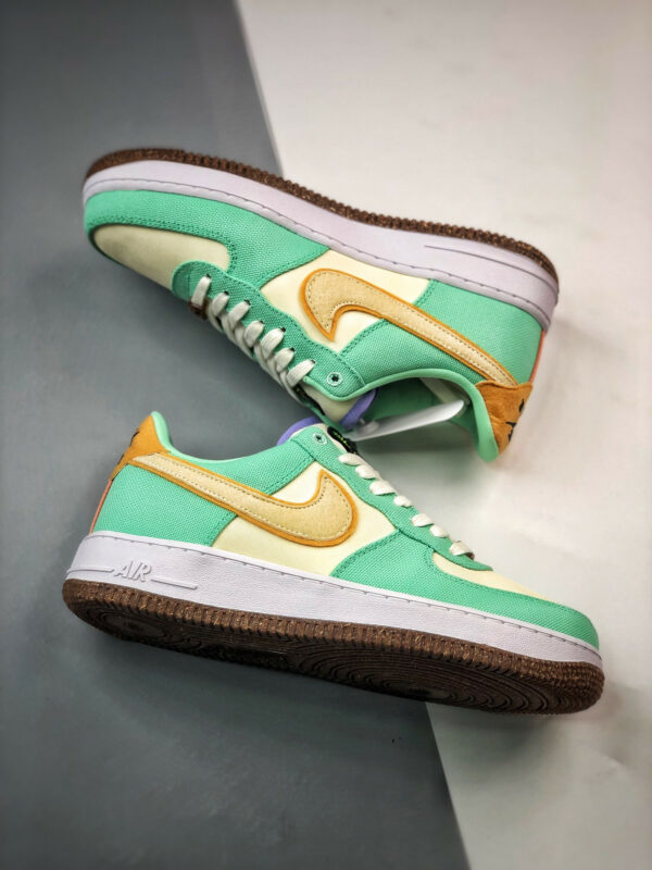 Nike Air Force 1 Low Happy Pineapple Green Glow CZ0268-300 For Sale