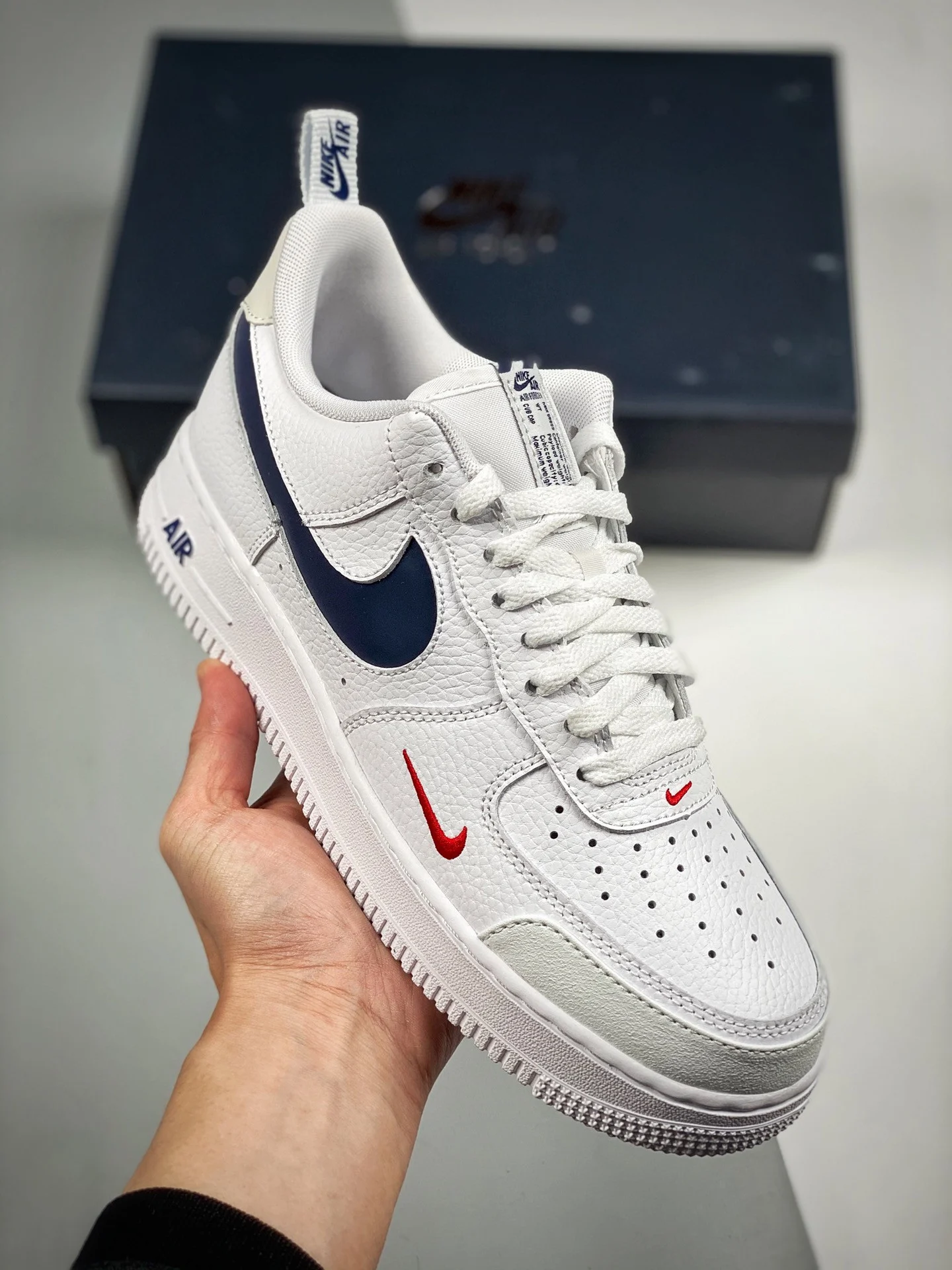 Nike Air Force 1 Low Patriotic White Navy DJ6887-100 For Sale