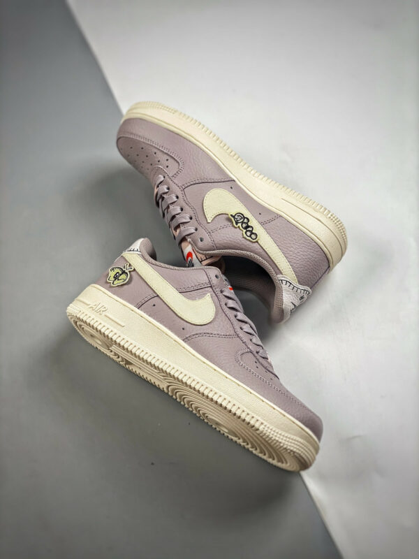 Nike Air Force 1 Low Air Sprung Amethyst Ash Pink DJ6378-500 For Sale