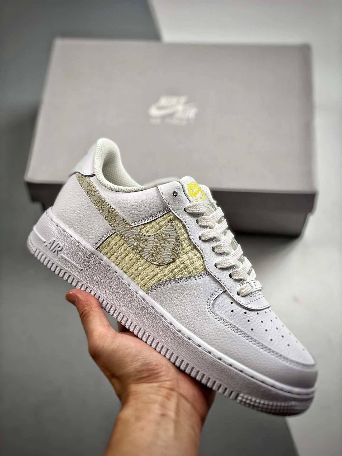 Nike Air Force 1 Low Flower Swoosh DO9458-100 For Sale