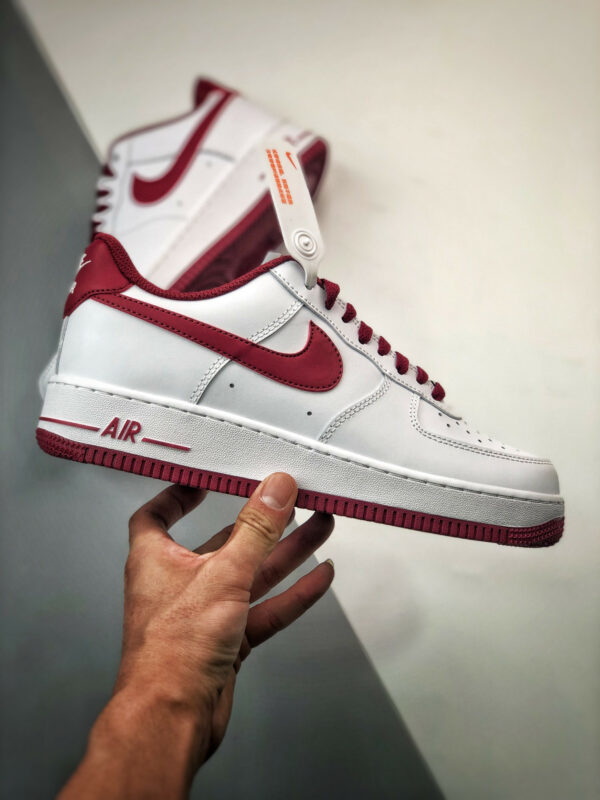 Nike Air Force 1 Low White Light Bordeaux DH7561-101 For Sale