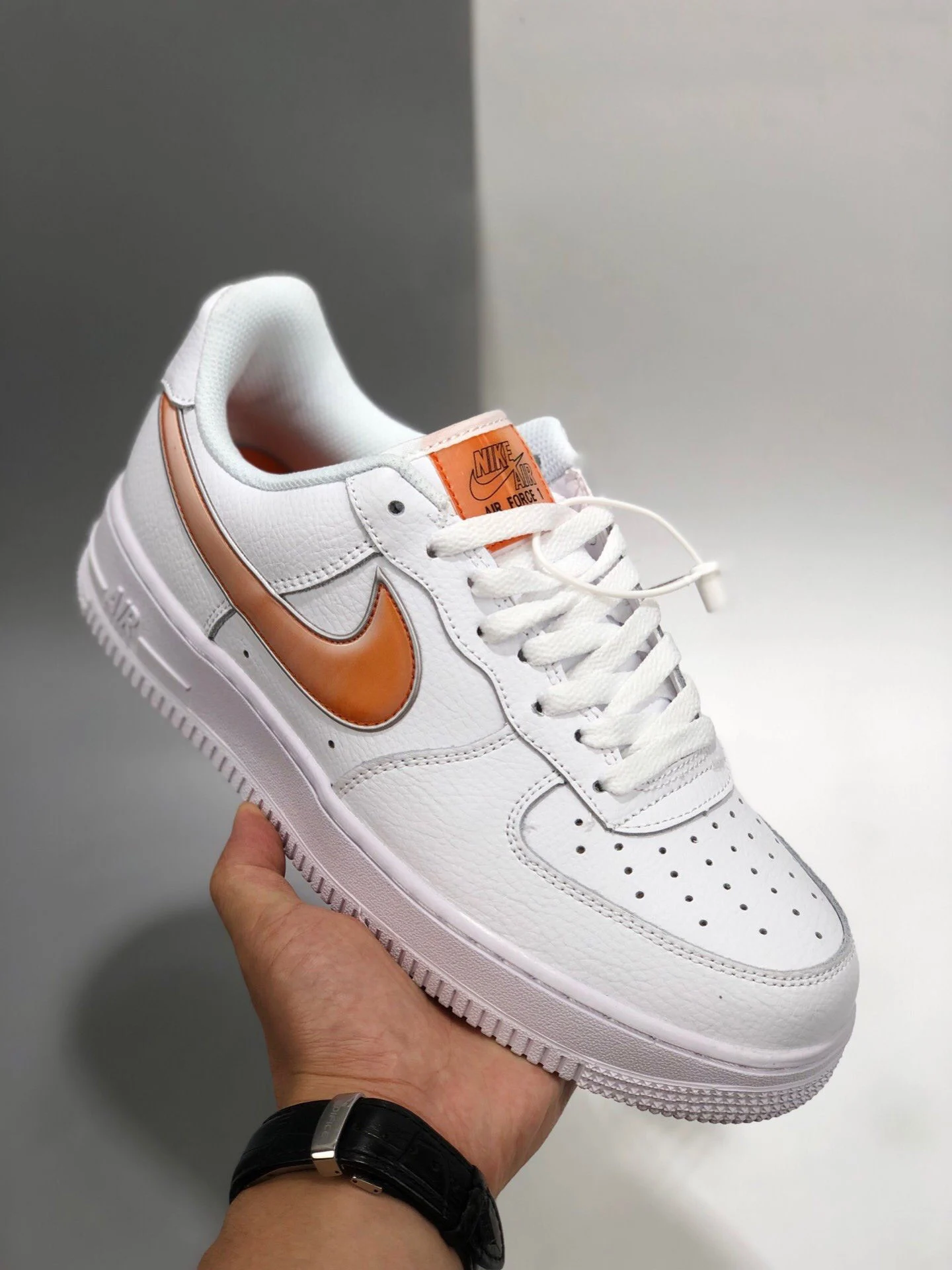 Nike Air Force 1 Low White Orange Peel For Sale