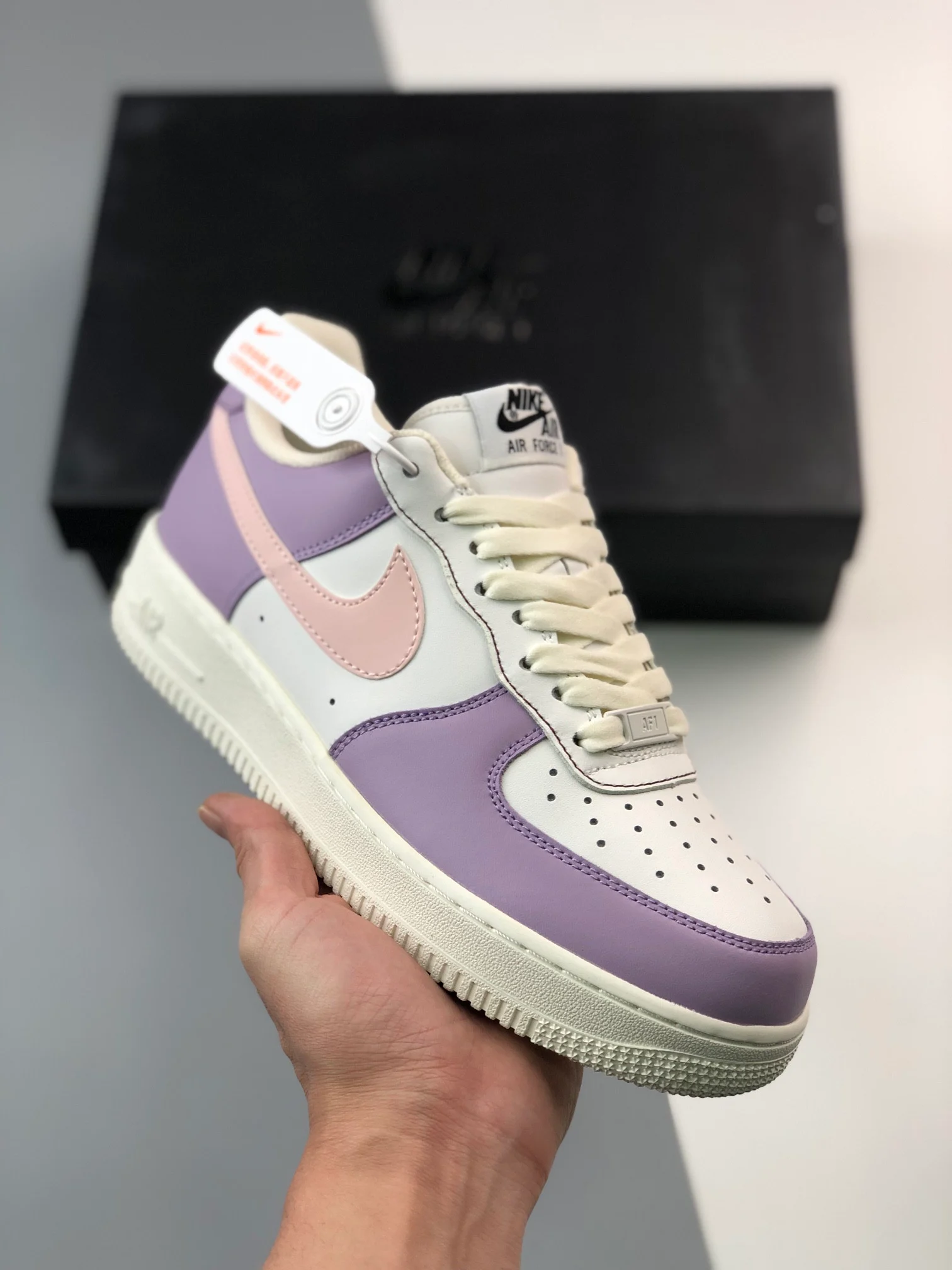 Nike Air Force 1 Low White Purple For Sale