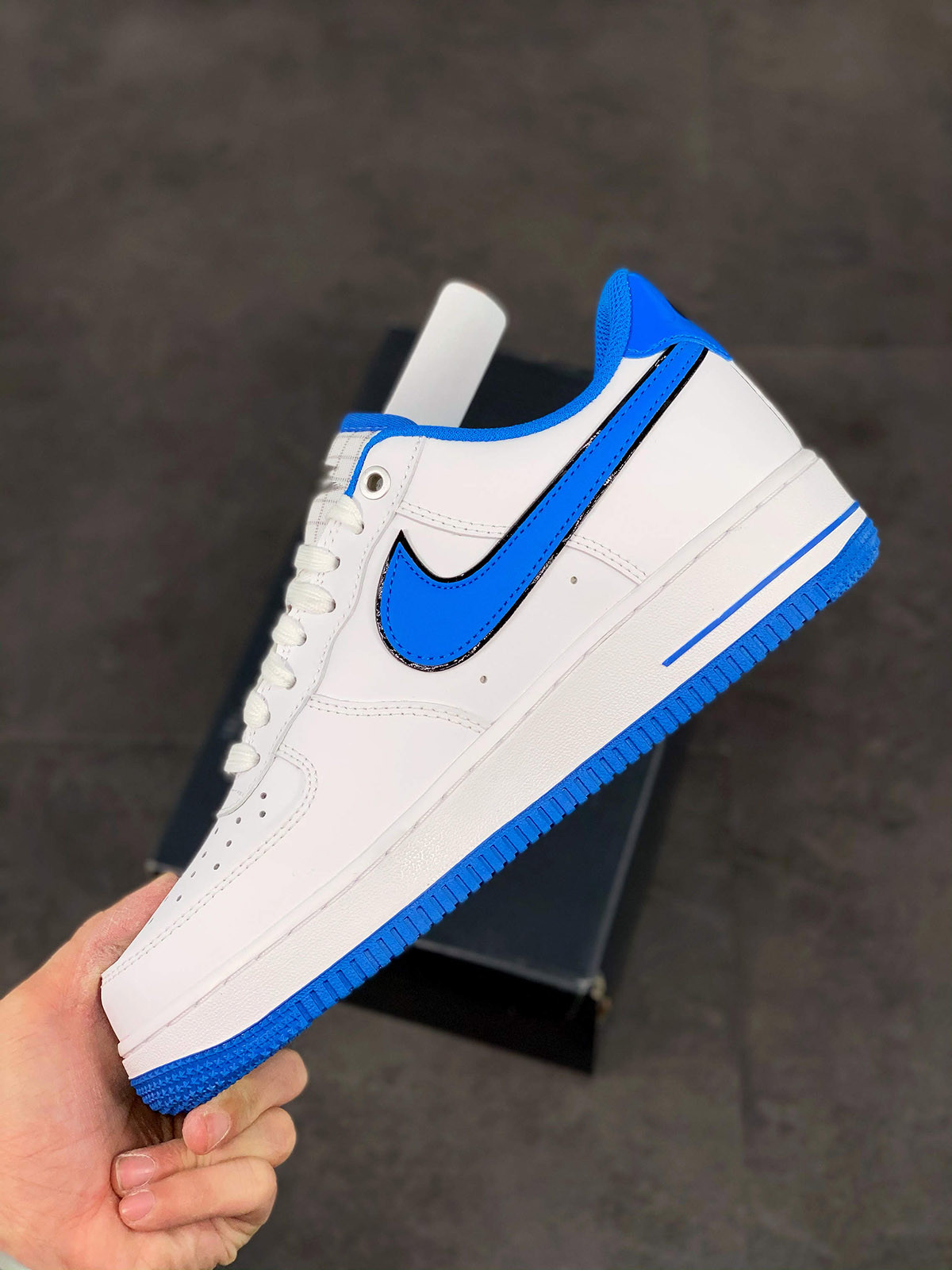 Nike Air Force 1 Low White Royal Blue DC8873-100 For Sale