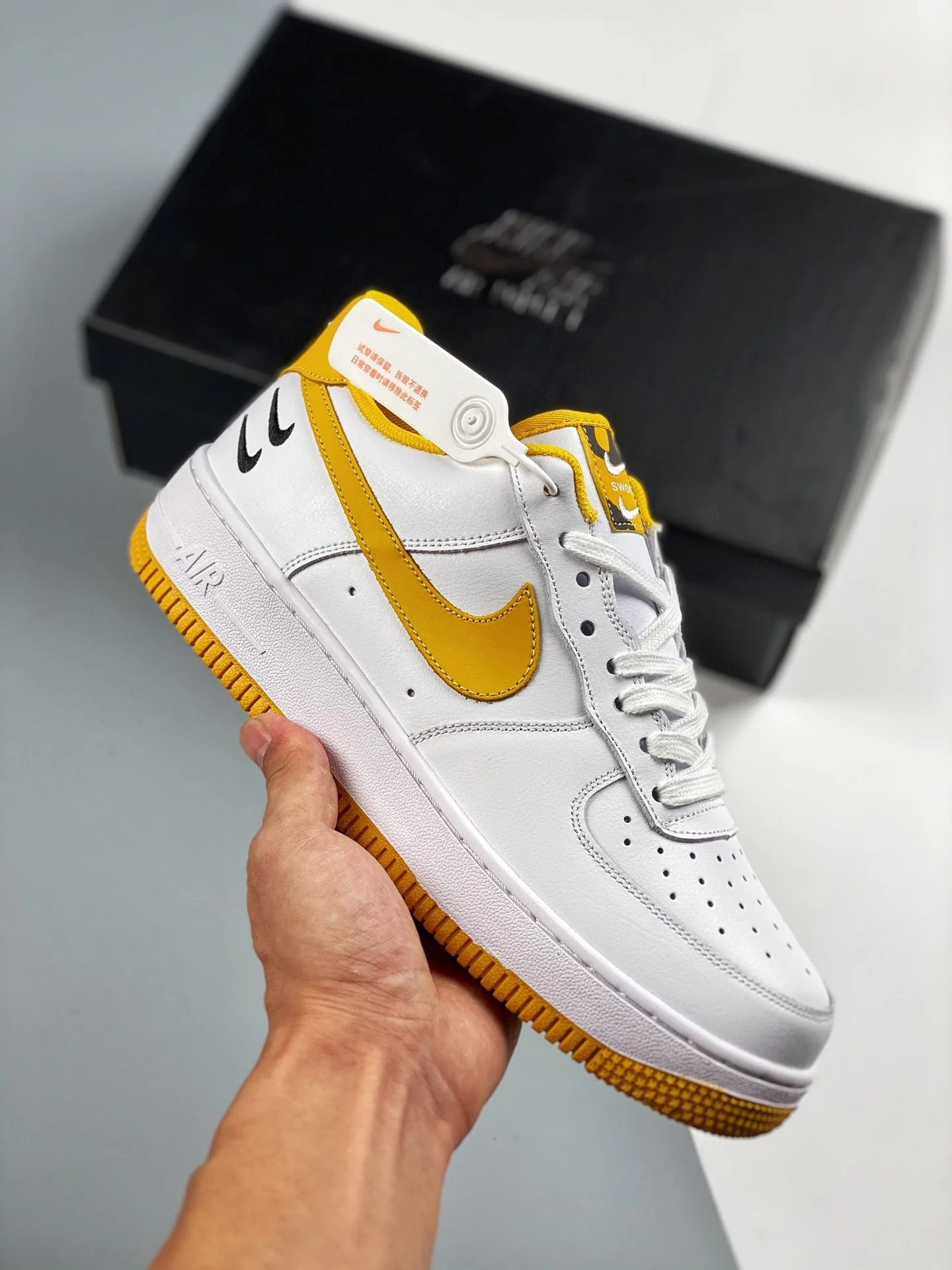 Nike Air Force 1 Low White Yellow DH2947-100 For Sale