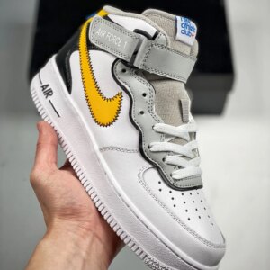 Nike Air Force 1 Mid Athletic Club White Grey For Sale