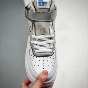 Nike Air Force 1 Mid Athletic Club White Grey For Sale