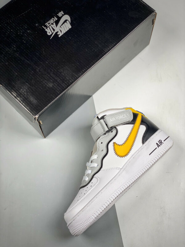 Nike Air Force 1 Mid Athletic Club White Grey For Sale