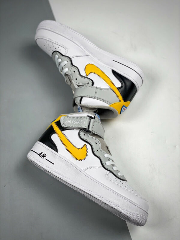 Nike Air Force 1 Mid Athletic Club White Grey For Sale