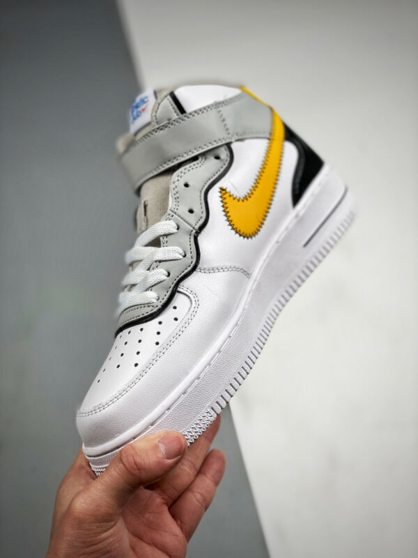 Nike Air Force 1 Mid Athletic Club White Grey For Sale